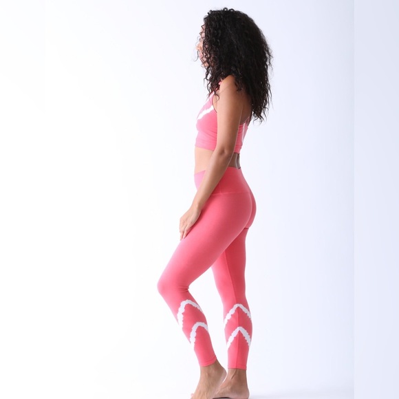 Electric and Rose Chevron Brallete in Pink / Cloud - Picture 3 of 14